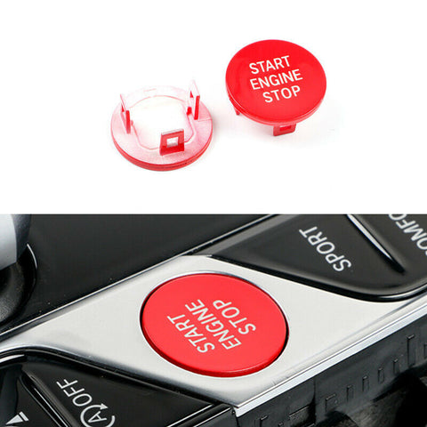 BMW G-SERIES RED ENGINE START BUTTON - 1/3/4/8/X/Z SERIES G20 G22 G29 G05 G06