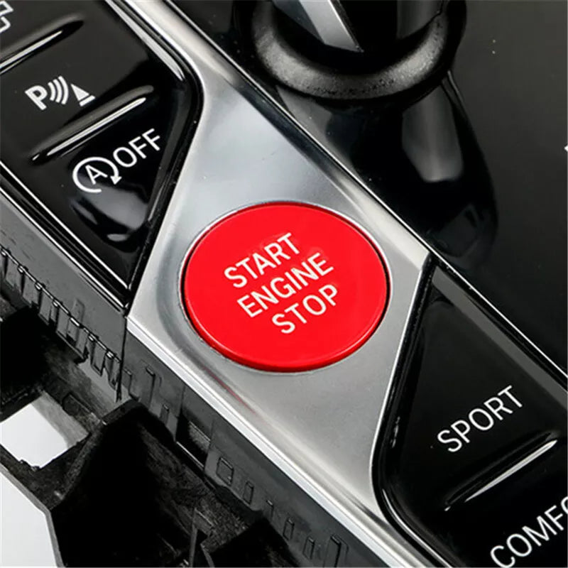 BMW G-SERIES RED ENGINE START BUTTON - 1/3/4/8/X/Z SERIES G20 G22 G29 G05 G06