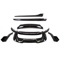 BMW F15 X5 GLOSS BLACK COMPLETE BODY KIT (SUPPLIED & FITTED)