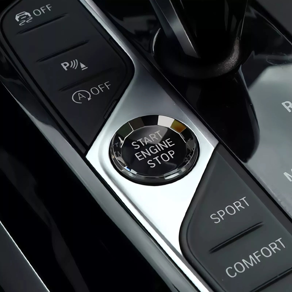 BMW G-SERIES CRYSTAL ENGINE START BUTTON - 1/3/4/8/X/Z SERIES G20 G22 G29 G05 G06