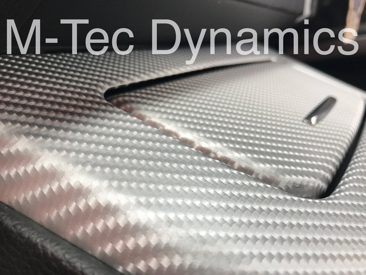 WRAPPING SERVICE - BMW E90 E91 E92 E93 INTERIOR TRIM SET - SILVER 4D CARBON