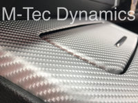WRAPPING SERVICE - BMW E90 E91 E92 E93 INTERIOR TRIM SET - SILVER 4D CARBON