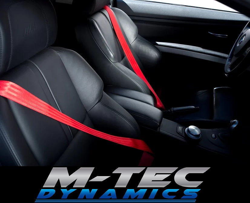 BMW 3-SERIES E93 CONVERTIBLE COLOURED SEAT BELTS - REMOVAL, RE-WEB & REFIT SERVICE
