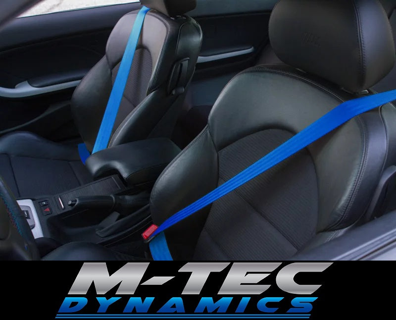 BMW 3-SERIES E46 / M3 COMPETITION STYLE SEAT BELTS - FITTING BASED ON EXCHANGE SERVICE