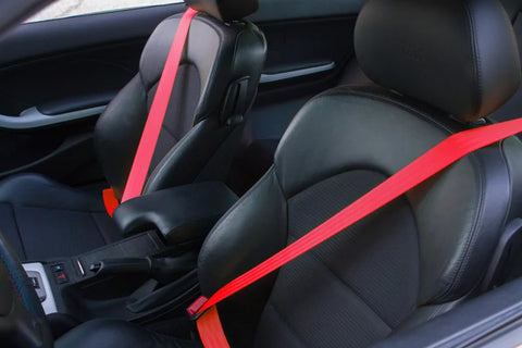 BMW 3-SERIES E46 / M3 COMPETITION STYLE SEAT BELTS - FITTING BASED ON EXCHANGE SERVICE