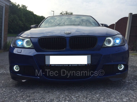 BMW E90 DRL HALO ANGEL RING LED FOG LIGHTS