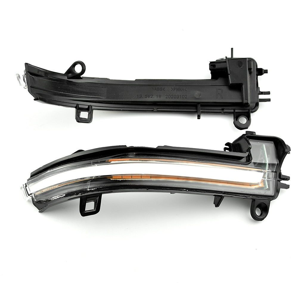 BMW DYNAMIC SEQUENTIAL LED MIRROR INDICATORS - WHITE LENS - 1/2/3/4 SERIES F2X F3X