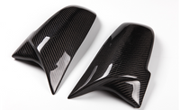 BMW ///M STYLE CARBON FIBRE WING MIRROR COVERS - 5 / 6 SERIES - F10 F11 F06 F12 F13