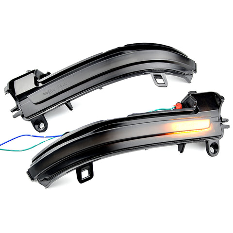 BMW DYNAMIC SEQUENTIAL LED MIRROR INDICATORS - SMOKED LENS - 1/2/3/4 SERIES F2X F3X