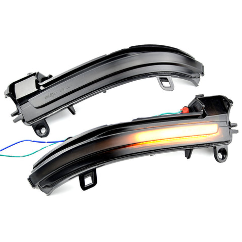 BMW DYNAMIC SEQUENTIAL LED MIRROR INDICATORS - SMOKED LENS - 5/6 SERIES LCI F10 F11 F06 F12 F13