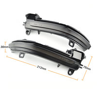 BMW DYNAMIC SEQUENTIAL LED MIRROR INDICATORS - SMOKED LENS - 1/2/3/4 SERIES F2X F3X