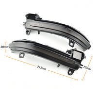 BMW DYNAMIC SEQUENTIAL LED MIRROR INDICATORS - SMOKED LENS - 5/6 SERIES LCI F10 F11 F06 F12 F13