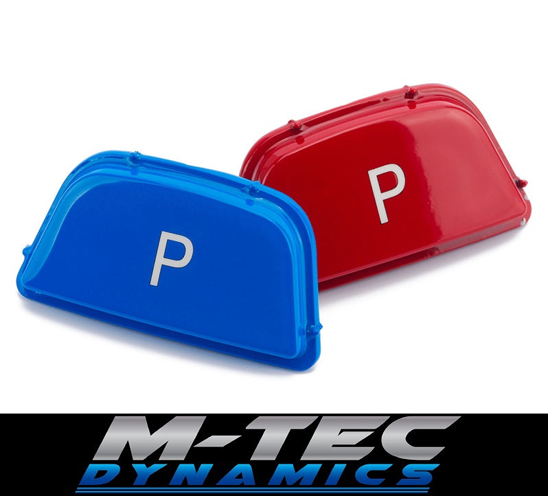 BMW F-SERIES BLUE P PARK GEAR SHIFTER INSERT BUTTON - 1/2/3/4/5 SERIES F1X F2X F3X F30 F32