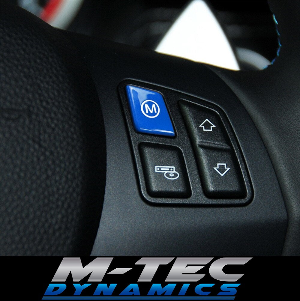 BMW E9X BLUE M3 M STEERING WHEEL BUTTON