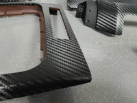 BMW E46 CONVERTIBLE INTERIOR TRIM SET - TEXTURED CARBON