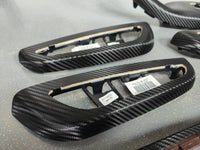 BMW E46 CONVERTIBLE INTERIOR TRIM SET - TEXTURED CARBON