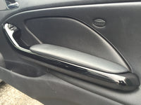REMOVAL, WRAP & REFIT SERVICE - BMW E46 COUPE / CONVERTIBLE INTERIOR TRIM SET - GLOSS BLACK