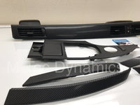 BMW E60 INTERIOR TRIM SET - BLACK 4D CARBON