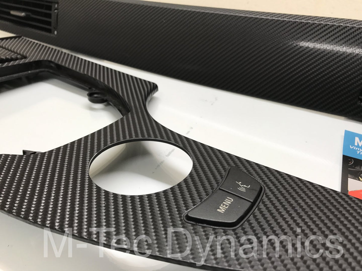 BMW E60 INTERIOR TRIM SET - BLACK 4D CARBON