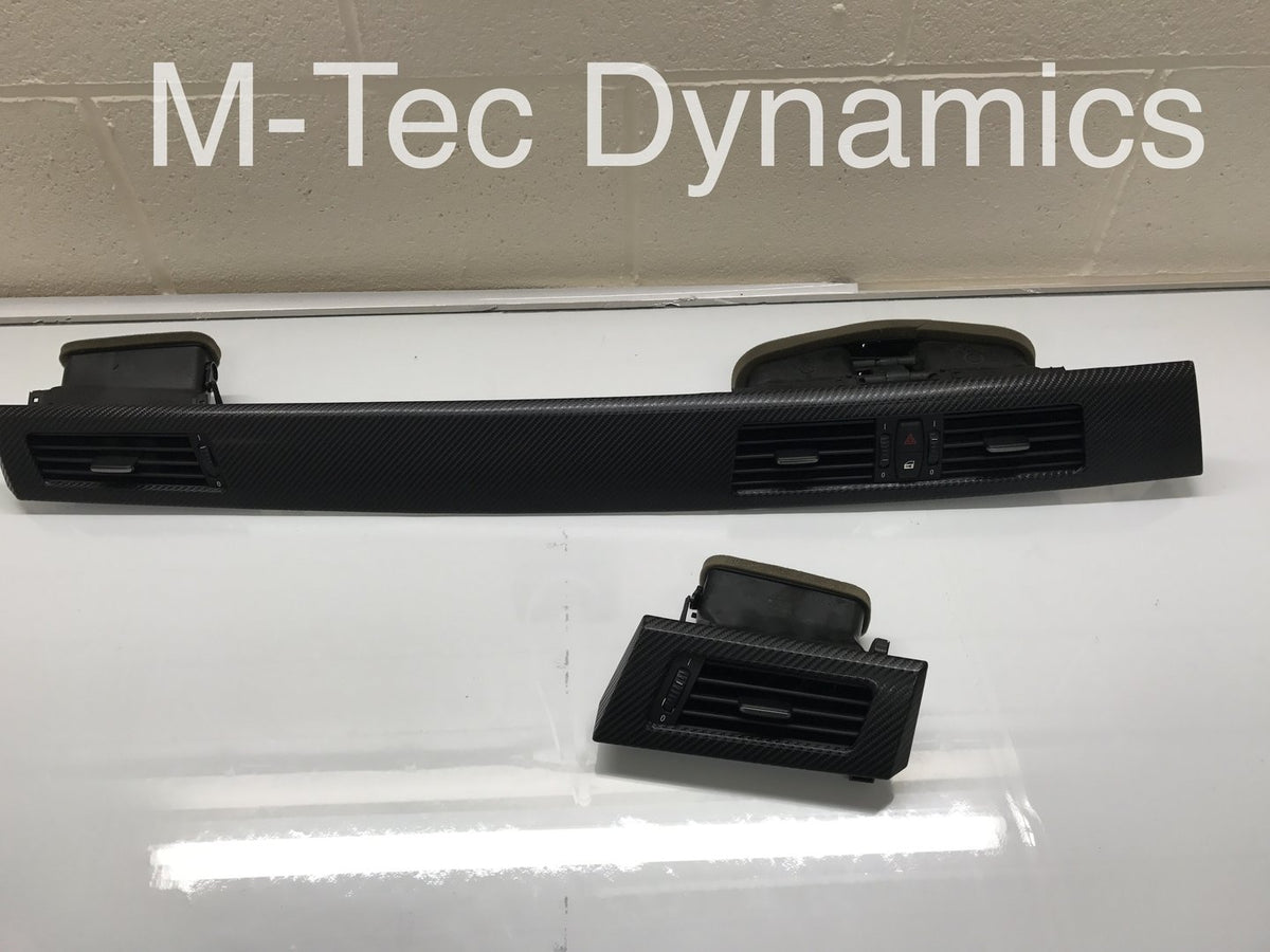 BMW E60 LCI INTERIOR TRIM SET - BLACK 4D CARBON
