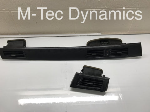 BMW E60 LCI BLACK 4D CARBON FIBRE TRIM SET