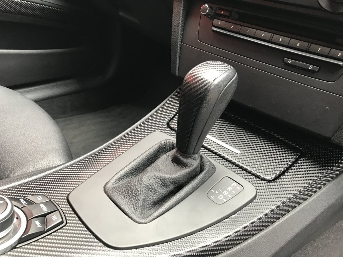 BMW E90 E91  INTERIOR TRIM SET - BLACK 4D CARBON - CIC LCI I-DRIVE