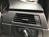 BMW E90 E91  INTERIOR TRIM SET - BLACK 4D CARBON - CIC LCI I-DRIVE