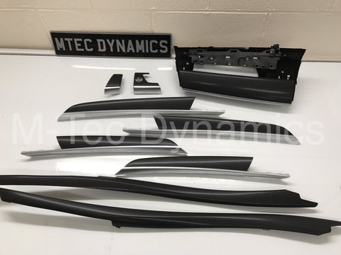 BMW X5 E70 BLACK 4D CARBON INTERIOR TRIM SET