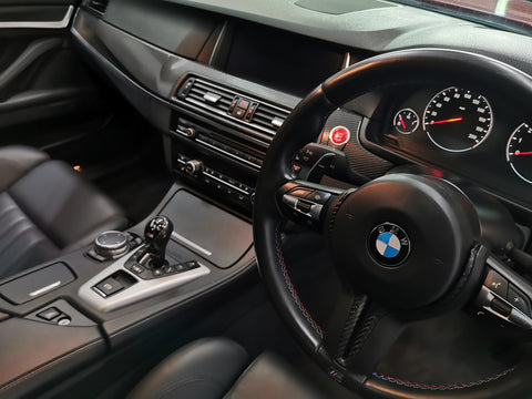 BMW F10 F11 M5 4D BLACK CARBON INTERIOR TRIM