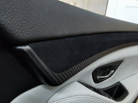 WRAPPING SERVICE - BMW F10 F11 M5 PERFORMANCE STYLE 3D BLACK CARBON INTERIOR TRIM SET