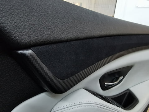 BMW F10 F11 M5 PERFORMANCE STYLE 3D BLACK CARBON INTERIOR TRIM SET