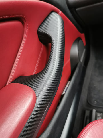 BMW E46 CONVERTIBLE BLACK 4D CARBON TRIM SET