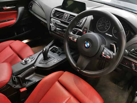 WRAPPING SERVICE - BMW F2X TRIM SET 3D CARBON / GLOSS BLACK ACCENT