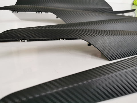 BMW X1 E84 3D BLACK CARBON INTERIOR TRIM SET