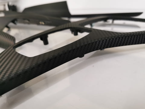 BMW X1 E84 3D BLACK CARBON INTERIOR TRIM SET