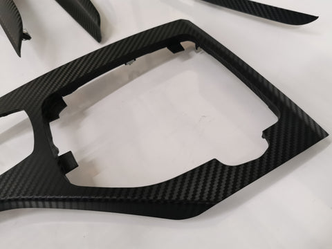 BMW X1 E84 3D BLACK CARBON INTERIOR TRIM SET