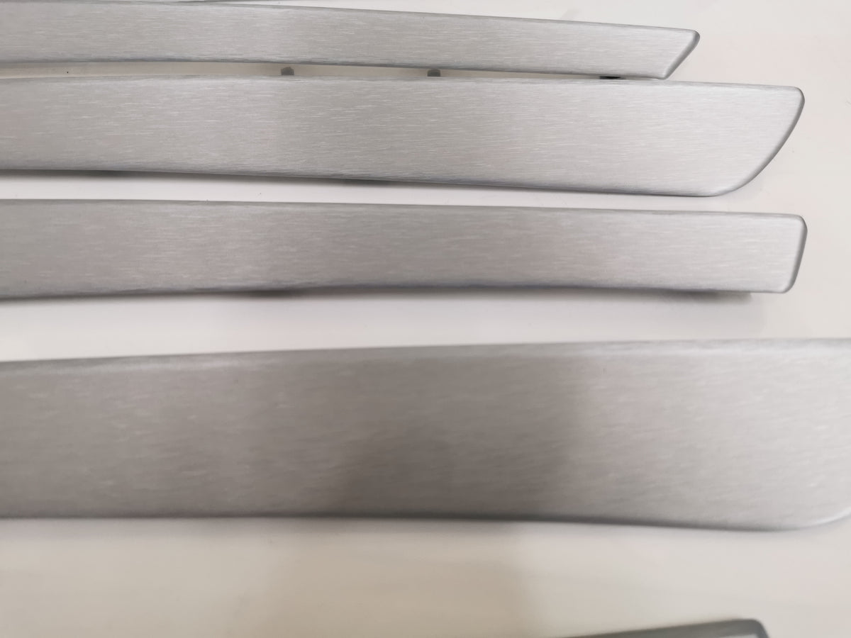 BMW E60 LCI INTERIOR TRIM SET - SILVER BRUSHED ALUMINIUM