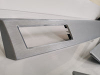 BMW E60 LCI INTERIOR TRIM SET - SILVER BRUSHED ALUMINIUM