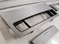 BMW E60 LCI INTERIOR TRIM SET - SILVER BRUSHED ALUMINIUM