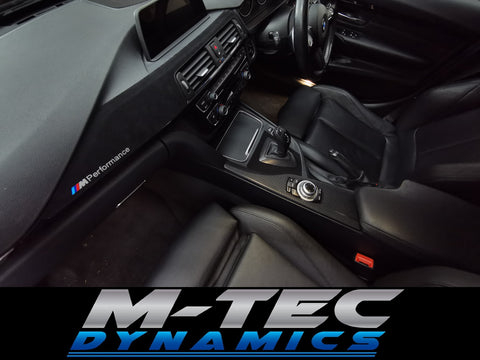BMW F32 COUPE CUSTOM INTERIOR TRIM SET - 4D CARBON / ALCANTARA STYLE  / BLACK ACCENT