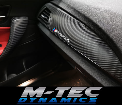 BMW F20 INTERIOR TRIM SET - 4D CARBON / GLOSS BLACK ACCENT