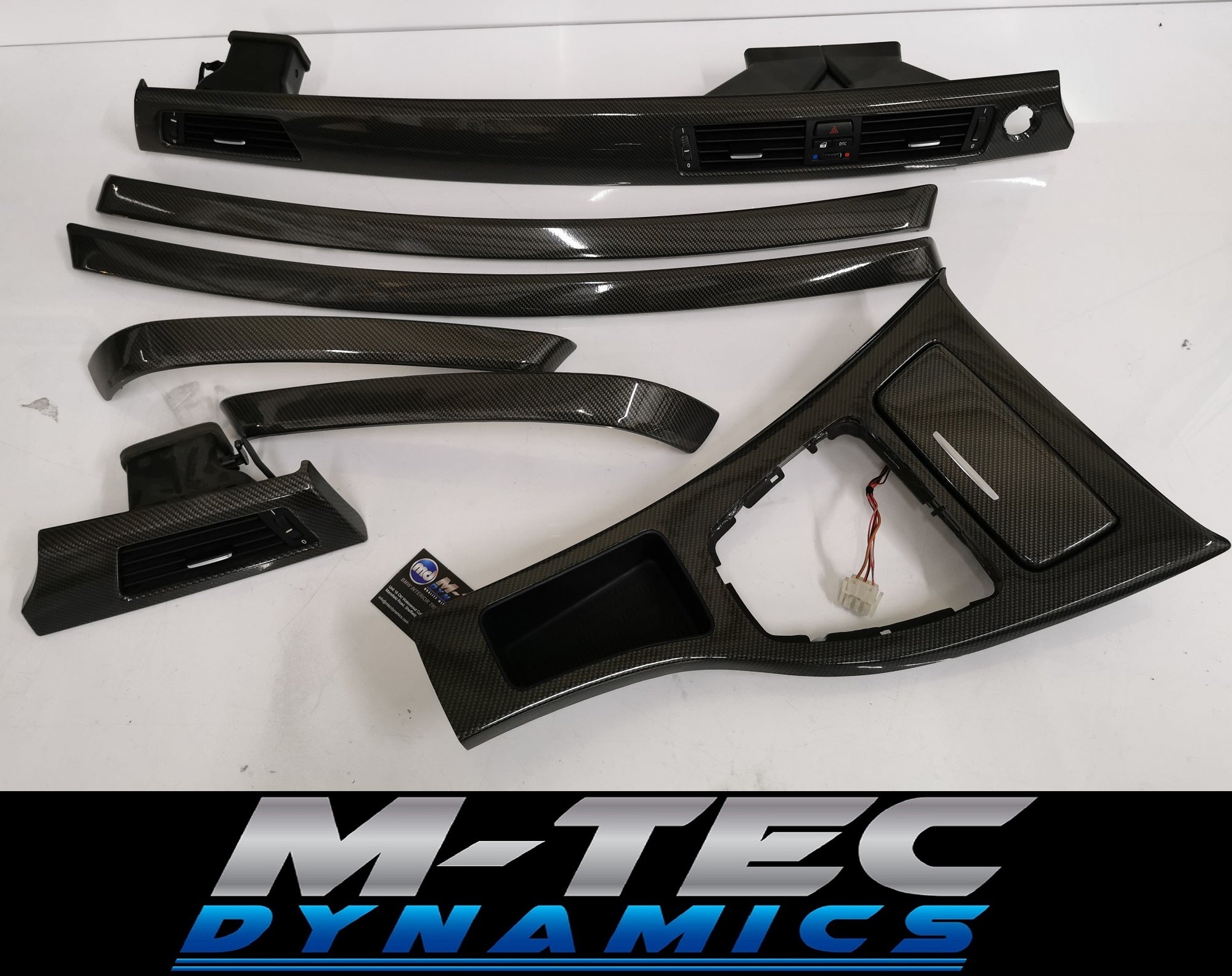 BMW E90 SOTT ELEMENTO GLOSS CARBON TRIM SET