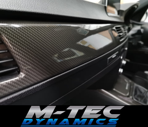 WRAPPING SERVICE - BMW E90 E91 E92 E93 INTERIOR TRIM SET - SOTT ELEMENTO CARBON