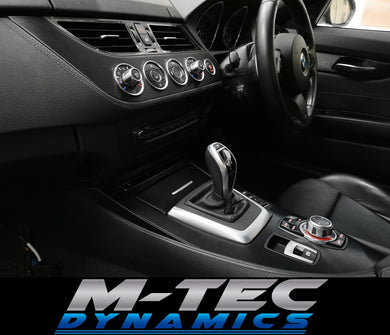 BMW Z4 E89 INTERIOR WRAPPING SERVICE - BLACK BRUSHED STEEL