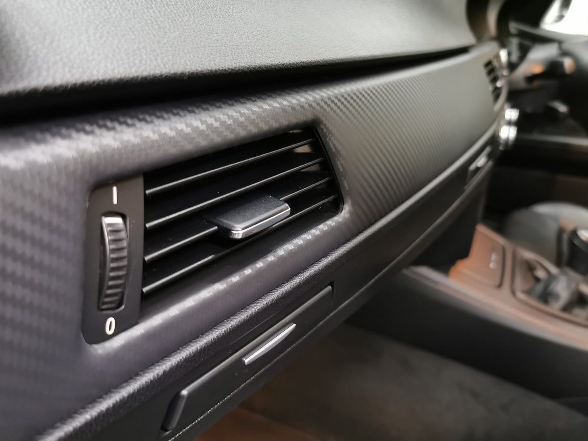 BMW E90 E91  INTERIOR TRIM SET - BLACK 3D CARBON - CIC LCI I-DRIVE