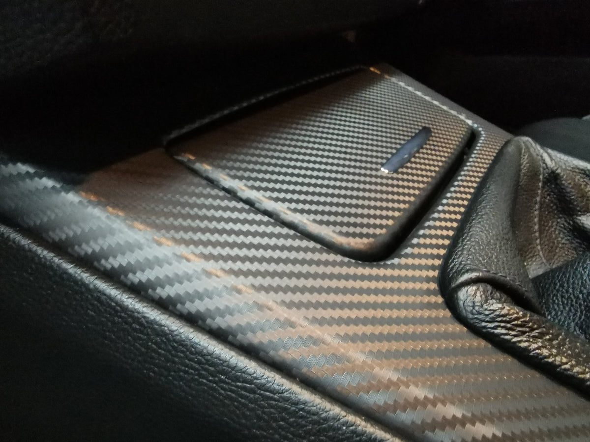 BMW E90 E91  INTERIOR TRIM SET - BLACK 3D CARBON - CIC LCI I-DRIVE