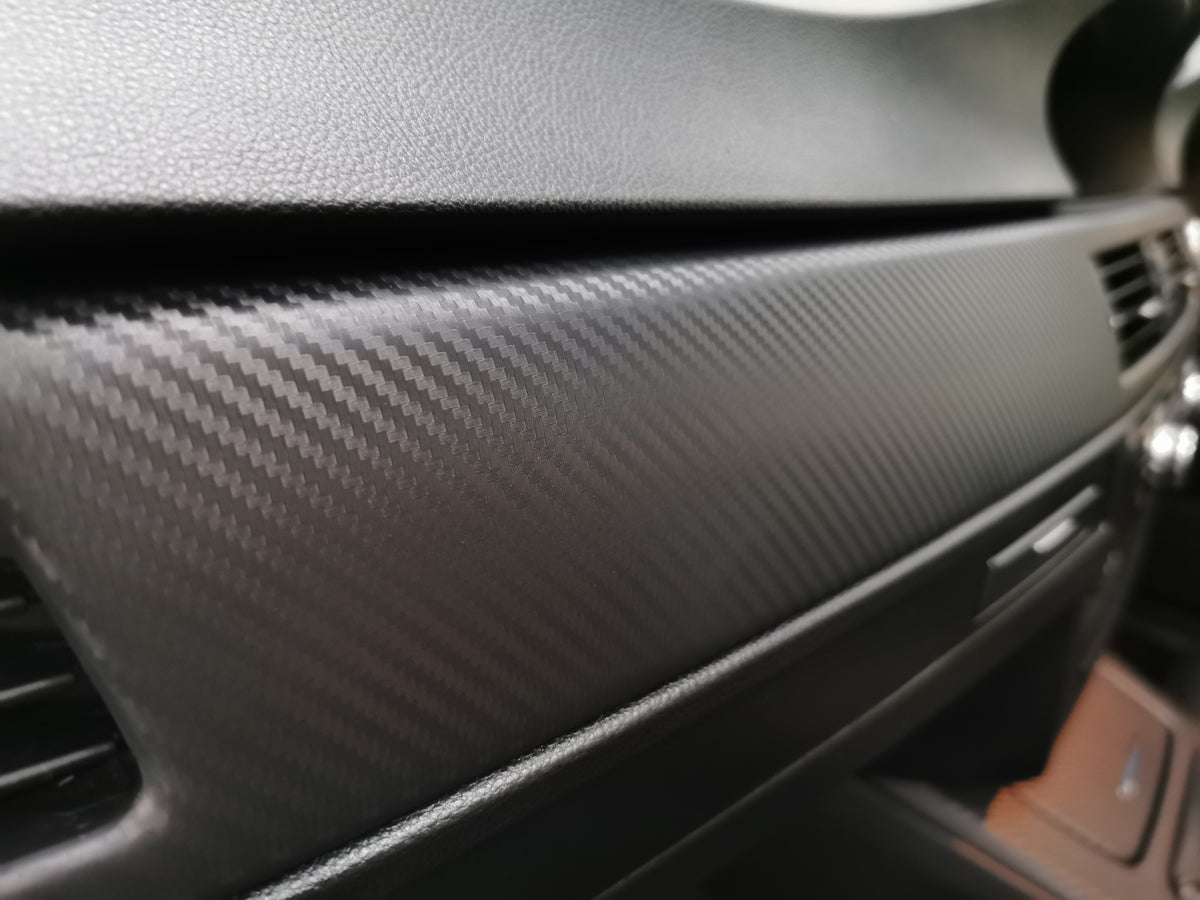 BMW E90 E91  INTERIOR TRIM SET - BLACK 3D CARBON - CIC LCI I-DRIVE