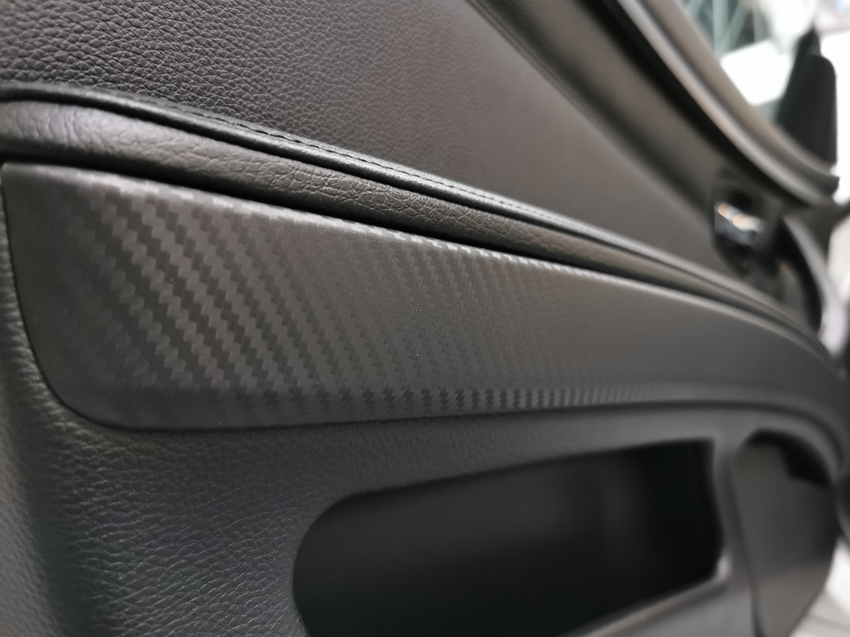 BMW E90 E91  INTERIOR TRIM SET - BLACK 3D CARBON - CIC LCI I-DRIVE