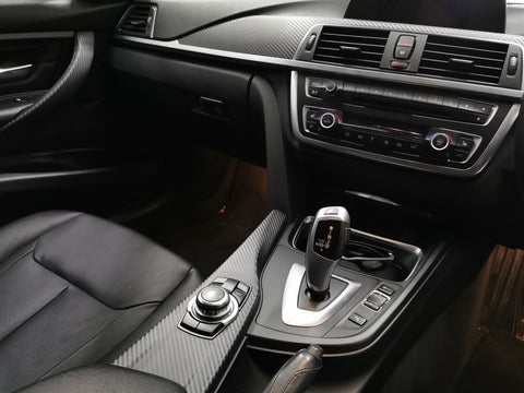 BMW F32 COUPE LCI INTERIOR TRIM SET - 3D CARBON / SILVER ACCENT