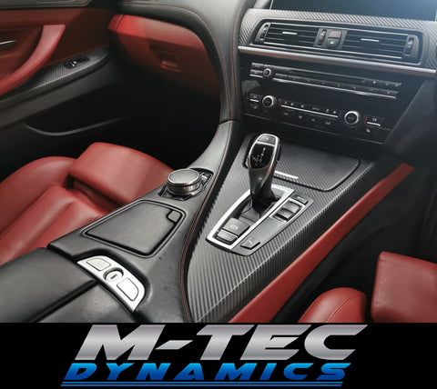 BMW 6-SERIES F06 GRAN COUPE INTERIOR TRIM SET WRAPPING SERVICE - 3D CARBON